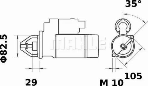MAHLE MS 421 - Starter www.molydon.hr