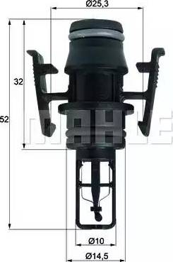 MAHLE TSE 3 - Senzor, temperatura rashladne tekućinu www.molydon.hr