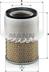 Mann-Filter C 16 181 - Filter za zrak www.molydon.hr