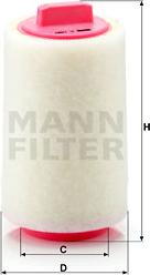 Mann-Filter C 1287 - Filter za zrak www.molydon.hr