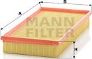Mann-Filter C 35 124 - Filter za zrak www.molydon.hr