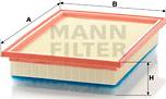 Mann-Filter C 31 116 - Filter za zrak www.molydon.hr