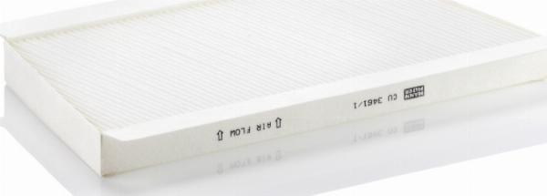 Mann-Filter CU 3461/1 - Filter kabine www.molydon.hr
