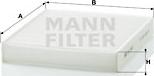 Mann-Filter CU 2440 - Filter kabine www.molydon.hr