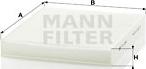 Mann-Filter CU 2545 - Filter kabine www.molydon.hr