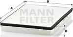 Mann-Filter CU 2672 - Filter kabine www.molydon.hr