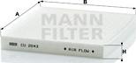 Mann-Filter CU 2043 - Filter kabine www.molydon.hr