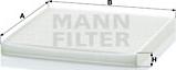 Mann-Filter CU 2131 - Filter kabine www.molydon.hr
