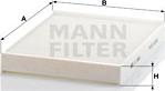 Mann-Filter CU 2842 - Filter kabine www.molydon.hr