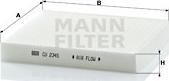 Mann-Filter CU 2345 - Filter kabine www.molydon.hr