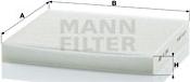 Mann-Filter CU 2362 - Filter kabine www.molydon.hr