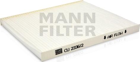 Mann-Filter CU 2336/2 - Filter kabine www.molydon.hr