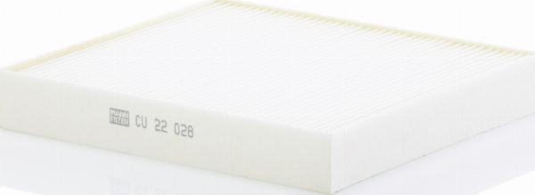 Mann-Filter CU 22 028 - Filter kabine www.molydon.hr
