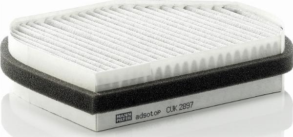 Mann-Filter CUK 2897 - Filter kabine www.molydon.hr