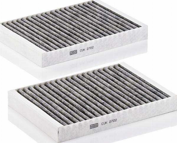 Mann-Filter CUK 2722-2 - Filter kabine www.molydon.hr