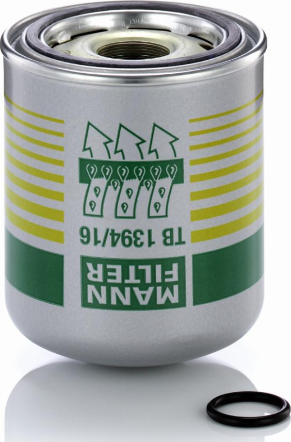 Mann-Filter TB 1394/16 x - Uložak susaca zraka, kompresor www.molydon.hr