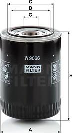 Mann-Filter W 9066 - Filter za ulje www.molydon.hr