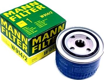 Mann-Filter W 914/2 (10) - Filter za ulje www.molydon.hr