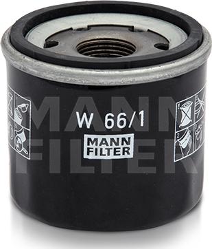 Mann-Filter W 66/1 - Filter za ulje www.molydon.hr