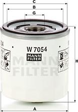 Mann-Filter W 7054 - Filter za ulje www.molydon.hr