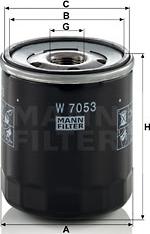 Mann-Filter W 7053 - Filter za ulje www.molydon.hr