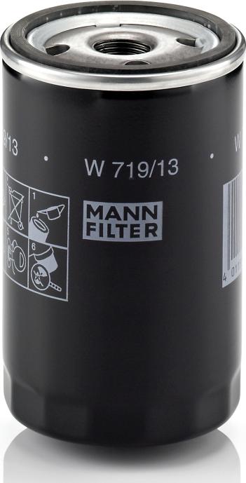 Mann-Filter W 719/13 - Filter za ulje www.molydon.hr