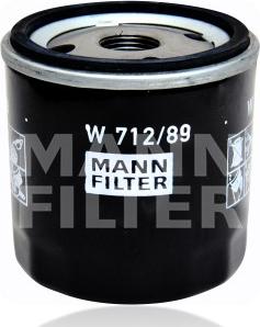 Mann-Filter W 712/89 - Filter za ulje www.molydon.hr