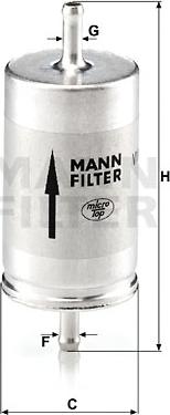 Mann-Filter WK 410 - Filter za gorivo www.molydon.hr