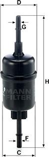 Mann-Filter WK 511/2 - Filter za gorivo www.molydon.hr