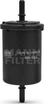 Mann-Filter WK 58/3 - Filter za gorivo www.molydon.hr
