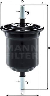 Mann-Filter WK 6013 - Filter za gorivo www.molydon.hr