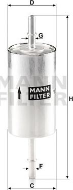 Mann-Filter WK 614/46 - Filter za gorivo www.molydon.hr