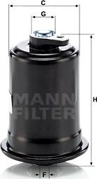 Mann-Filter WK 614/10 - Filter za gorivo www.molydon.hr
