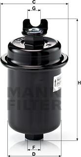 Mann-Filter WK 612/4 - Filter za gorivo www.molydon.hr