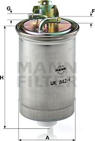 Mann-Filter WK 842/4 - Filter za gorivo www.molydon.hr