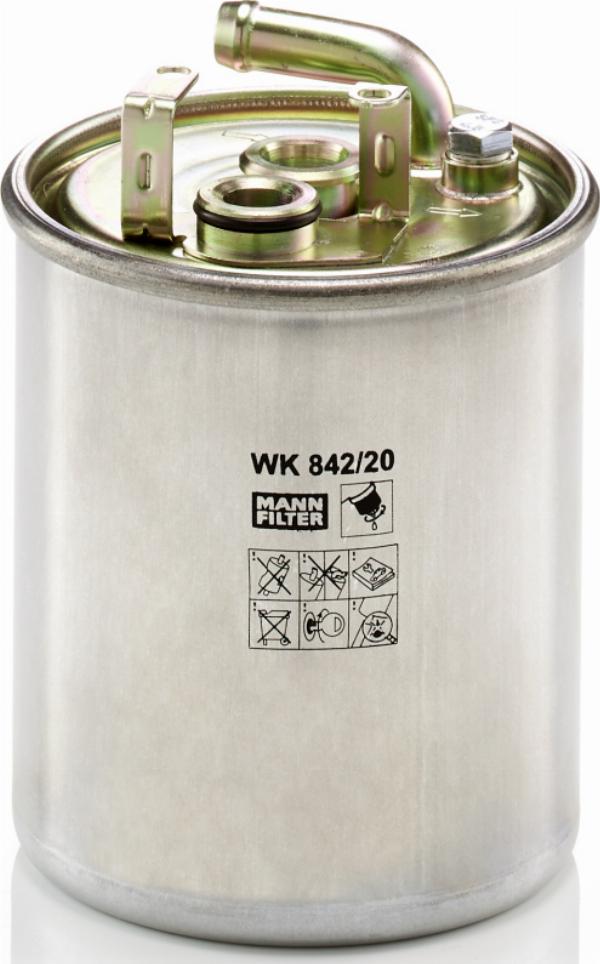 Mann-Filter WK 842/20 - Filter za gorivo www.molydon.hr
