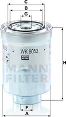 Mann-Filter WK 8053 z - Filter za gorivo www.molydon.hr