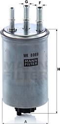 Mann-Filter WK 8069 - Filter za gorivo www.molydon.hr