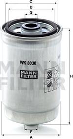 Mann-Filter WK 8030 - Filter za gorivo www.molydon.hr