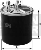 Mann-Filter WK 820/7 - Filter za gorivo www.molydon.hr