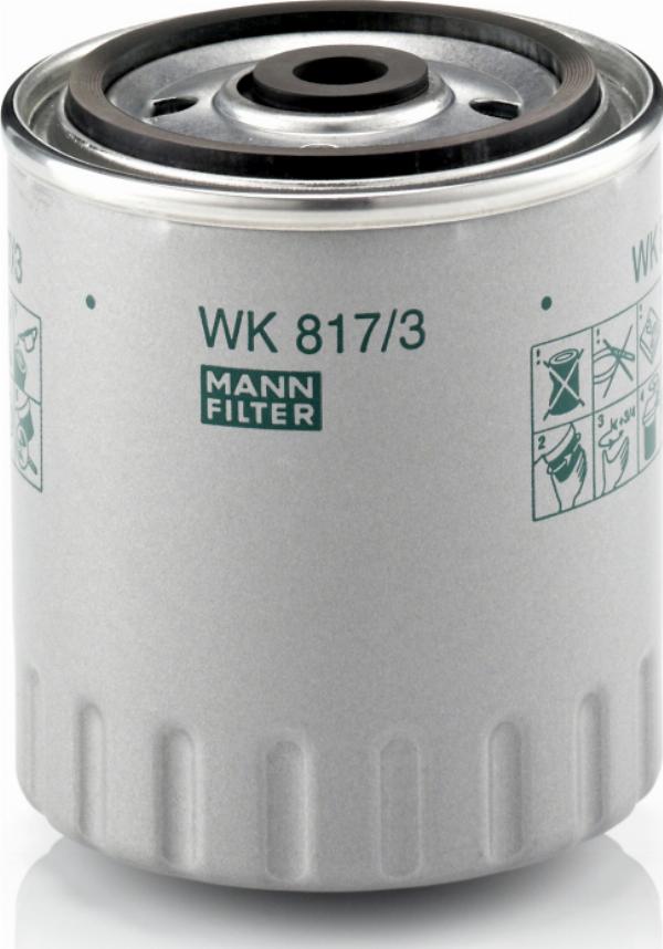 Mann-Filter WK 817/3 x - Filter za gorivo www.molydon.hr
