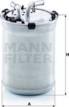Mann-Filter WK 823/2 - Filter za gorivo www.molydon.hr