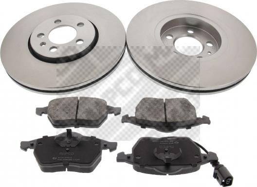 Mapco 47714 - Komplet kočnica, disk-kočnica www.molydon.hr
