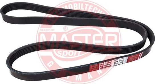 MASTER-SPORT 6PK1415-PCS-MS - Klinasti rebrasti remen  www.molydon.hr