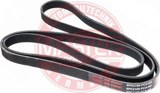 MASTER-SPORT 6PK2169-PCS-MS - Klinasti rebrasti remen  www.molydon.hr