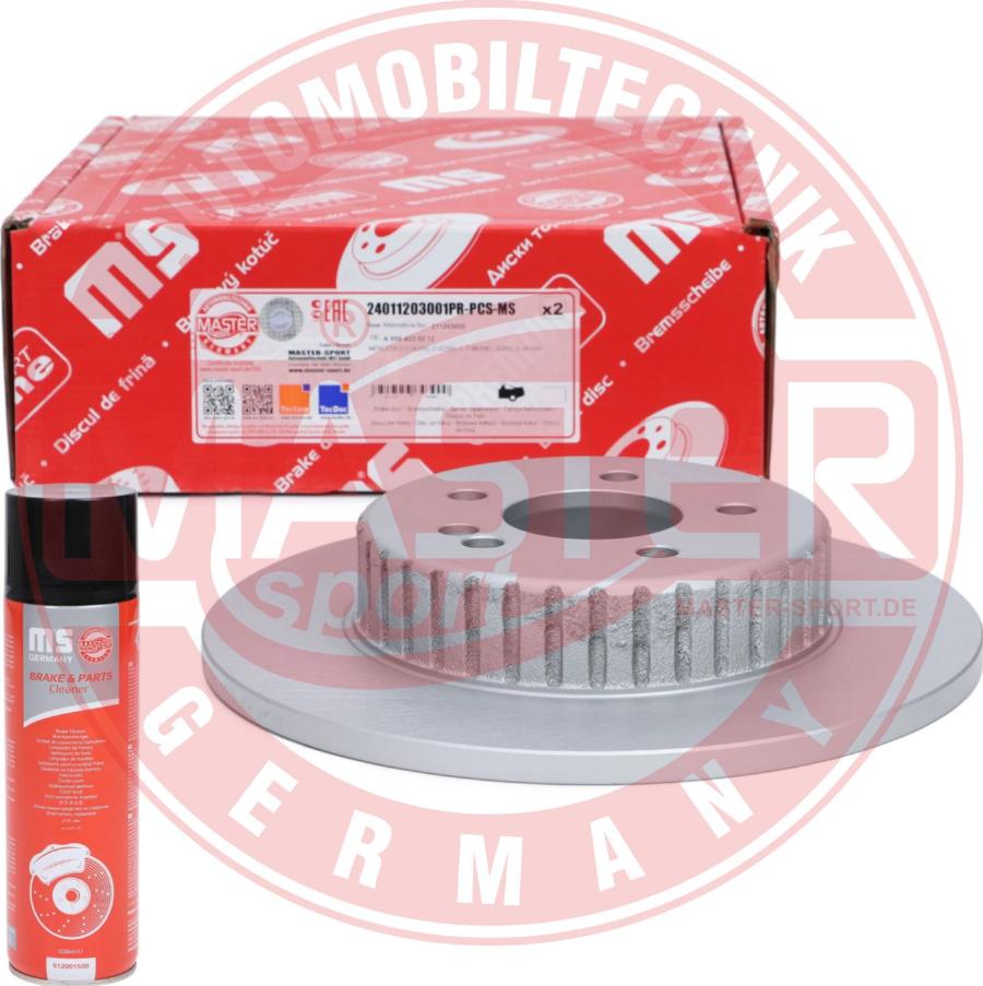 MASTER-SPORT 24011203001PR-PCS-MSP - Kočioni disk www.molydon.hr
