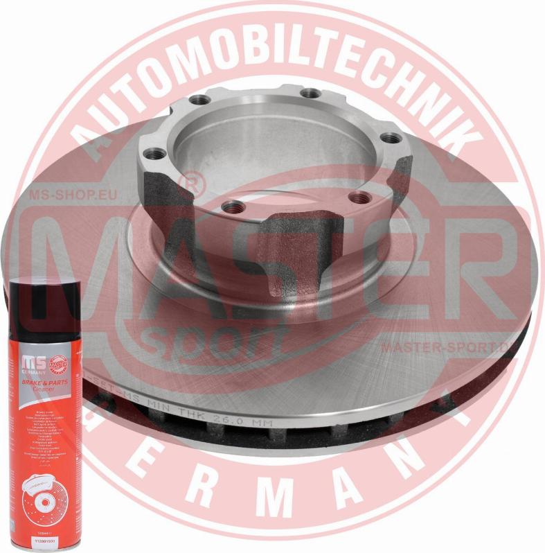 MASTER-SPORT 24013001031-PCS-MSP - Kočioni disk www.molydon.hr
