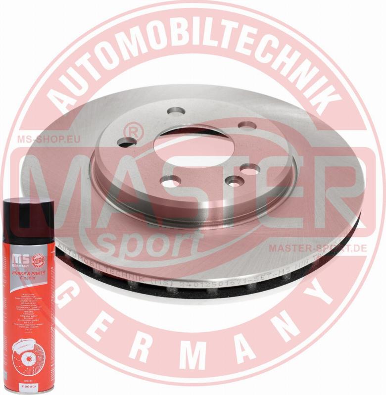 MASTER-SPORT 24012501671-PCS-MSP - Kočioni disk www.molydon.hr