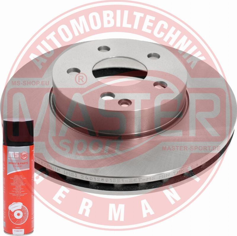 MASTER-SPORT 24012801551-PCS-MSP - Kočioni disk www.molydon.hr