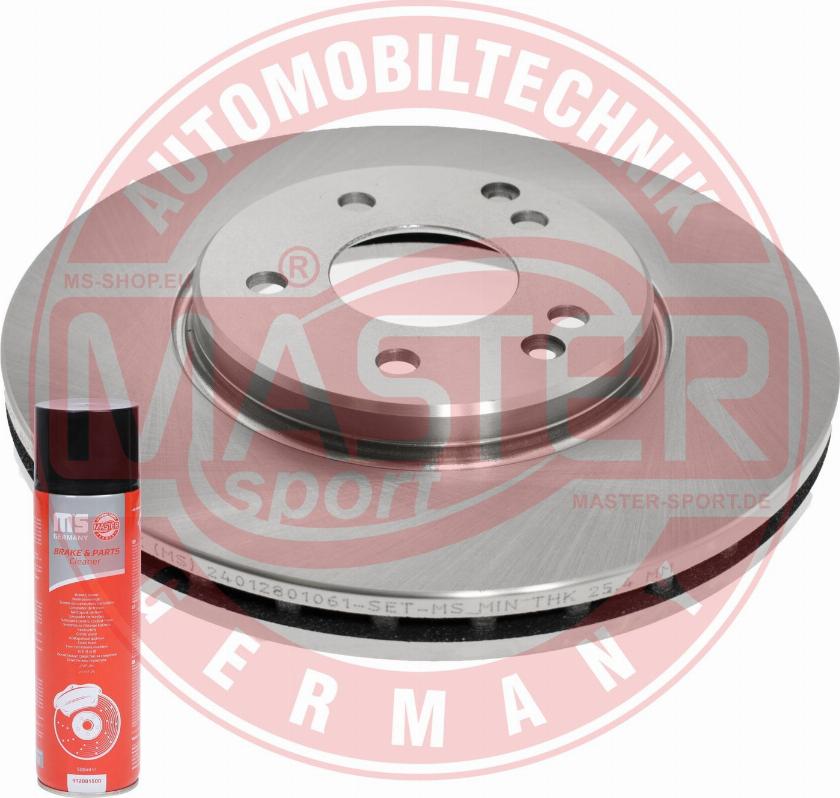 MASTER-SPORT 24012801061-PCS-MSP - Kočioni disk www.molydon.hr
